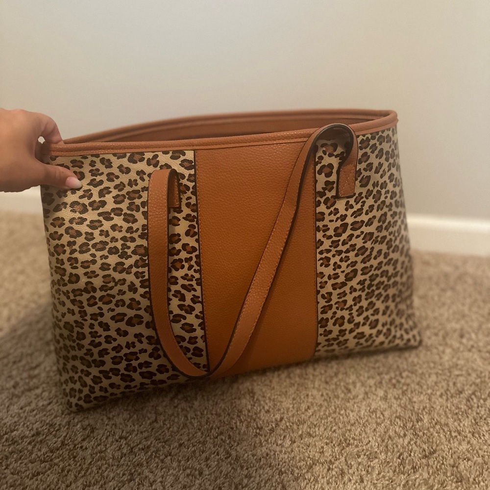 Cheetah Print Tote Bag